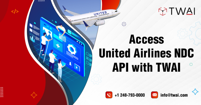 Access United Airlines NDC API with TWAI