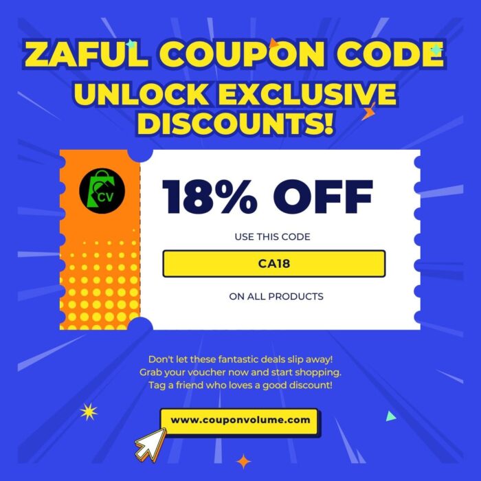 Zaful Coupon Code: Up to 18% off on all products.