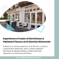 Dominican vibe restaurant in London