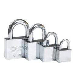 IS130 SQUARE STEEL KEY IRON PADLOCK