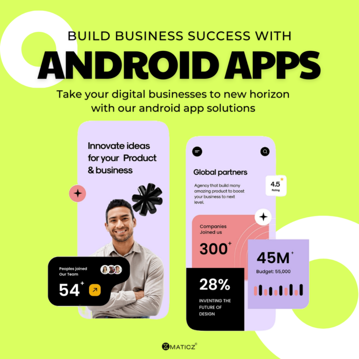 Android application development