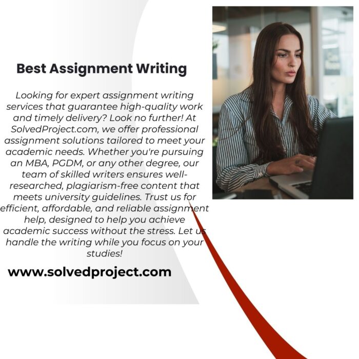 Best Assignment Writing