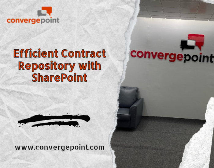 Efficient Contract Repository with SharePoint – ConvergePoint