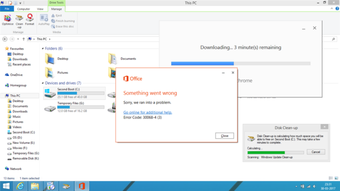 Solutions to Fix Error Code 30068-4 and Error Code 30068-4 (1715) When installing Office 365/202 ...