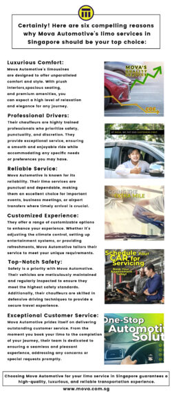 Luxury Limo Services in Singapore | Mova Automotive