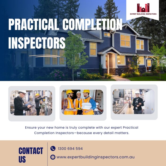 Practical Completion Inspectors