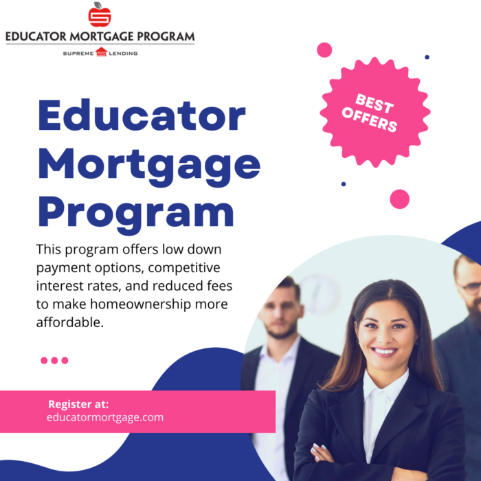 Educator Mortgage Program