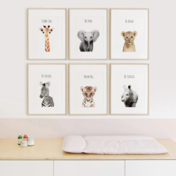 Nursery Art Print Set