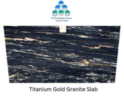 Titanium Gold Granite slab – Fortuna Marmo Granite