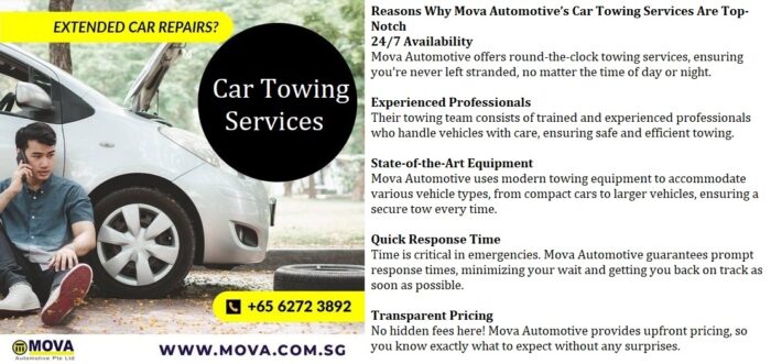 Car towing services: Mova Automotive