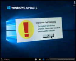 Windows Update Error Code 0x80080005