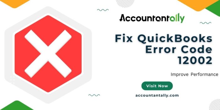 QuickBooks Desktop Error Code 12002