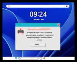 How to Fix Windows Printer Error 0x0000011b