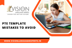 PTE Template Mistakes