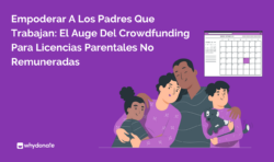 Pagar la baja por maternidad mediante crowdfunding