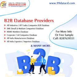 Download the list of manufacturing companies with contact details- 99Datacd