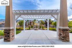 Wooden Pavilions Utah | Wright Timberframe