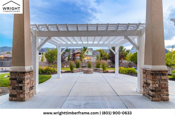 Wooden Pavilions Utah | Wright Timberframe