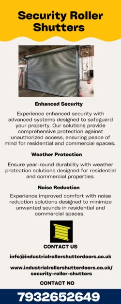 Protection with Reliable and Durable Security Roller Shutters