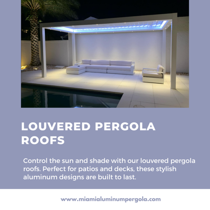 Modern Pergolas Miami