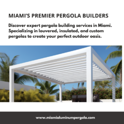 Modern Pergolas Miami