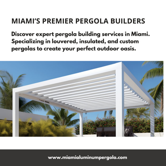 Modern Pergolas Miami