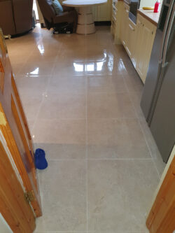 Porcelain Floor Cleaning
