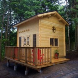 Discover the Ultimate Retreat: Hideaway 159 Bunkie with Full Loft