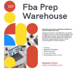 FBA Prep Warehouse: Streamlining Your Amazon Fulfillment Process