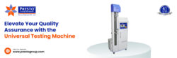 What is a UTM machine, and how does it enhance material testing?