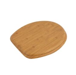 Real Wood Surface Molded Toilet Seat