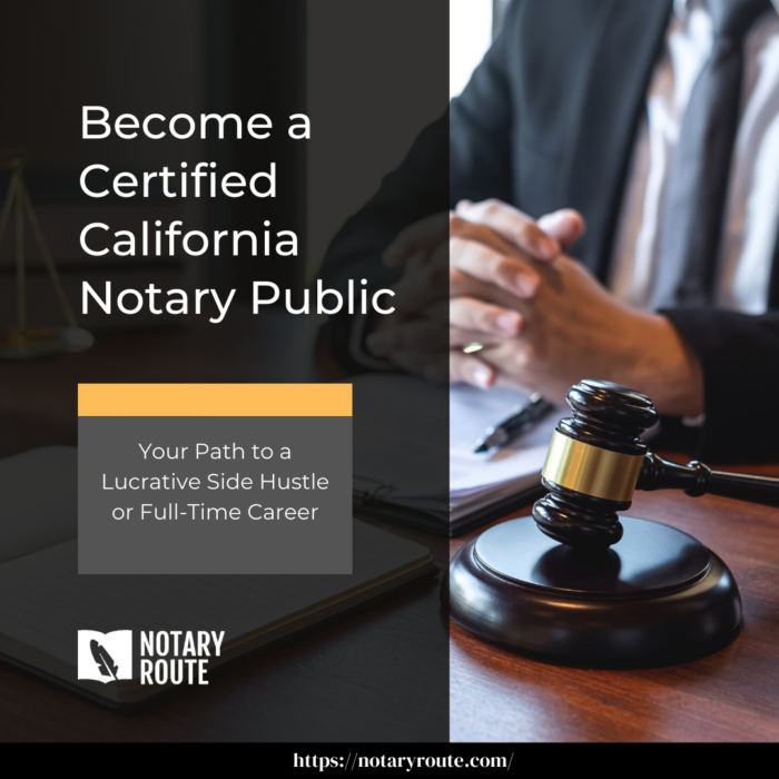 State Approved Notary Education