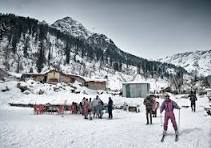 manali view with whether