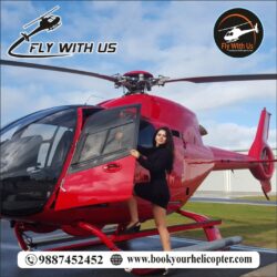 Book a Helicopter Rental for a Grand Wedding Entrance | Luxury & Style
