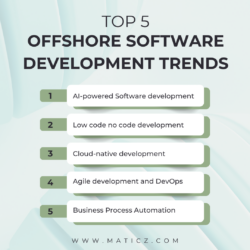 Top offshore software development trends