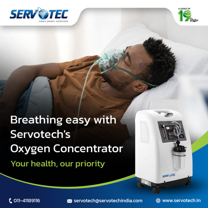 Servotech’s Oxygen Concentrator