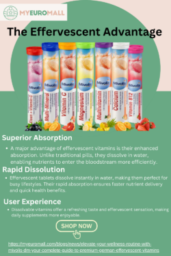 The Advantage of Effervescent Vitamins – Better Absorption & Faster Results