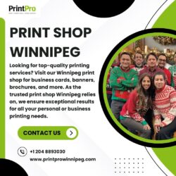 Discover Quality Printing Services at PrintProWinnipeg