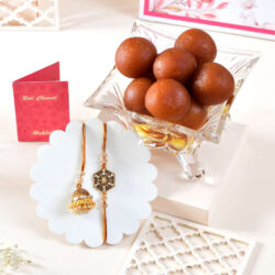 Pearl rakhi design online