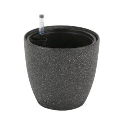 5ps european style desktop sand blast round Flower pot