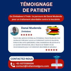 Du Zimbabwe à l’Inde :le parcours de Danai Mudenda qui a changé sa vie pour un traitement  ...