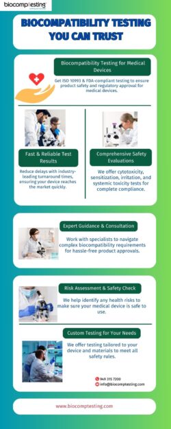  Biocompatibility Testing for Medical Devices