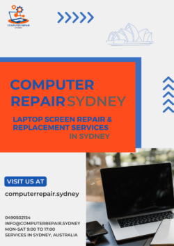 Laptop Screen Repair Replacement Service in Sydney by Computer Repairs Sydney