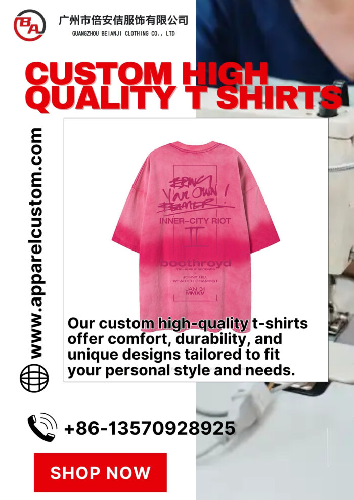 Custom High Quality T Shirts