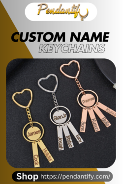 Personalized Charm: The Unique Appeal of Custom Name Keychains
