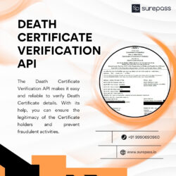 Verify Your Death Certificate with Surepass Death Certificate Verification API
