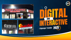 Digital and Interactive Signage Trends 2025