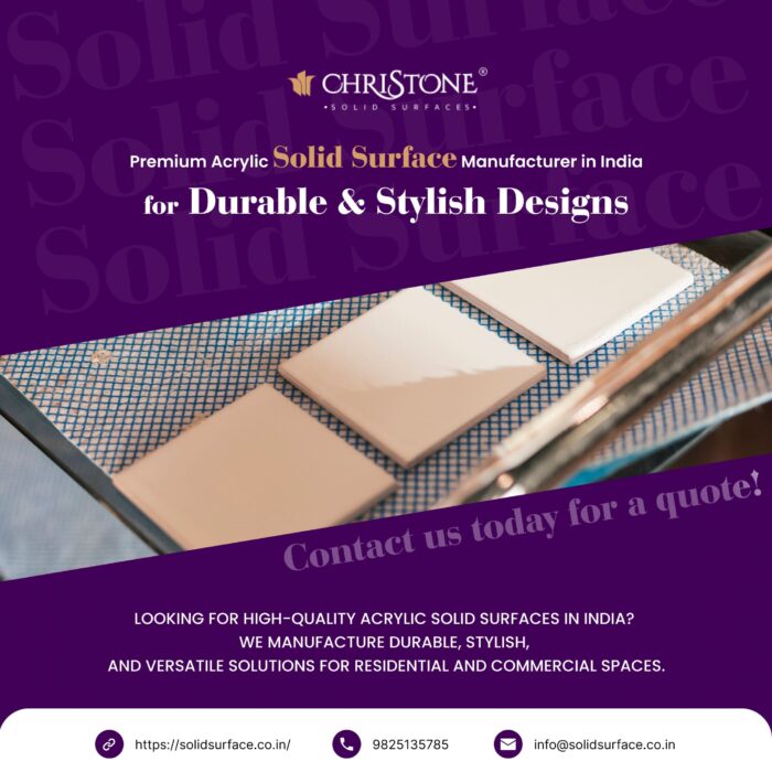 Premium Quartz & Corian Solid Surfaces in India – Stylish & Durable