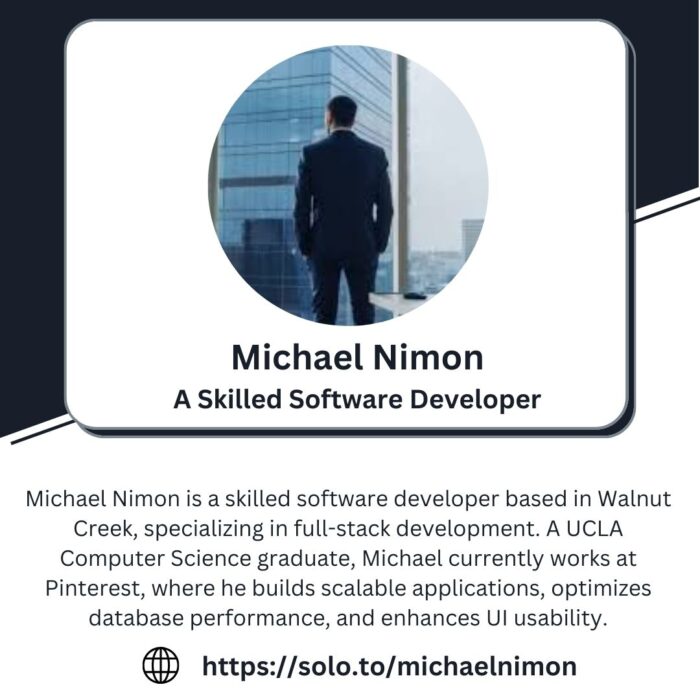 Michael Nimon – A Skilled Software Developer