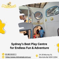 Sydney’s Best Play Centre – Endless Fun & Adventure for Kids! – Miniversal Kids Cafe